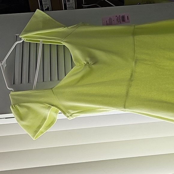 Wild Fable Skater dress neon paste green yellow - Picture 7 of 8